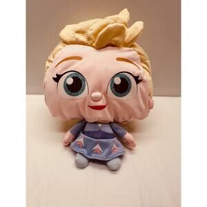 Disney Elsa Doorables Plush Frozen Princess Queen 9" Sparkle Eyes